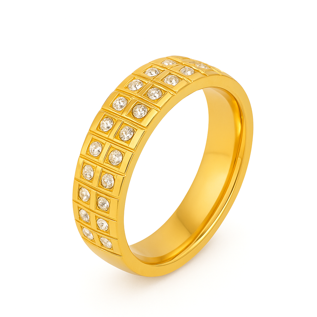 Bague ouverte en acier inoxydable