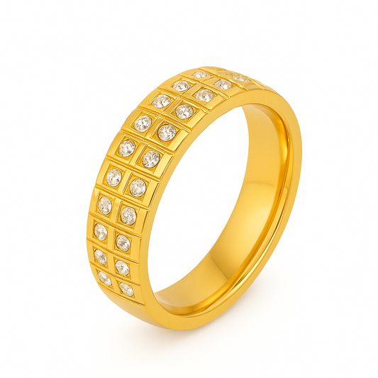 Bague ouverte en acier inoxydable