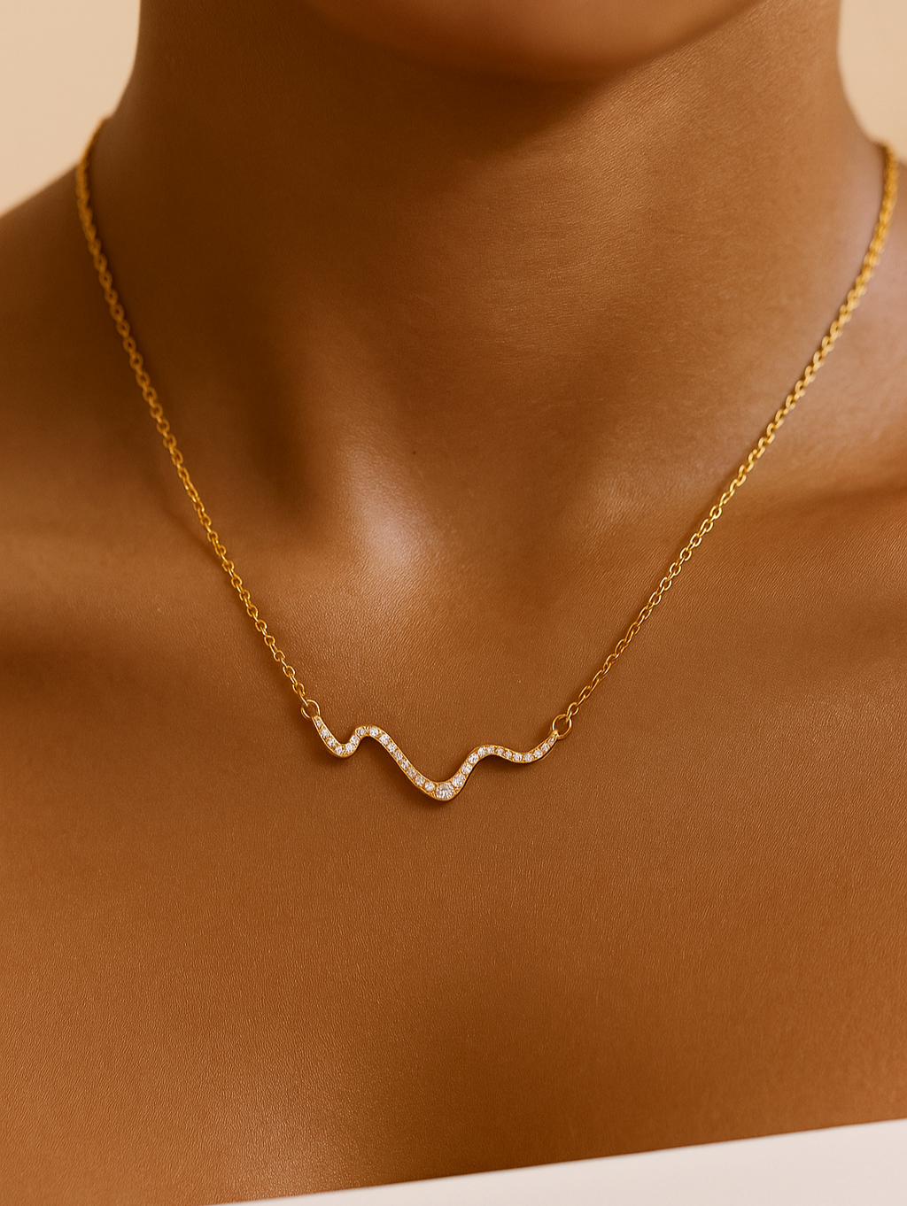 Collier Pendentif Serpent – Acier Inoxydable